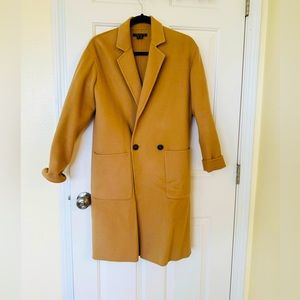 Wrap Coat in Double-Face Wool-Cashmere